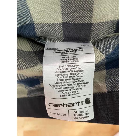 Men's Carhartt XL Gray Jacket - Picture 7 of 11